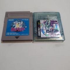 ポケットモンスター 青、クリスタル　2個セット
