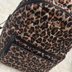 kate spade カムデンスポッテッドレオパードプリントバックパック