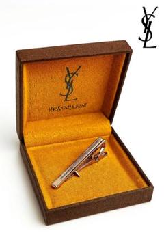 【美品】イヴサンローラン タイピン メンズ ビジネス YSL