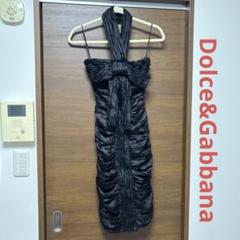 G399 DOLCE&GABBANA ワンピース パーティドレス DOLCE&GABBANA ワンピース パーティドレス - メルカリ