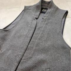 ZARA ポケット付きテクニカルベスト メンズベスト - メルカリ