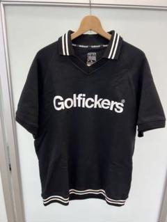 Golfickers 黒 ポロシャツ Lサイズ Amazon.co.jp: 限定受注生産 Golfickers ゴルフィッカーズ