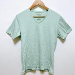THE SHOP TK (M) Ｖネック 半袖 Tシャツ グリーン