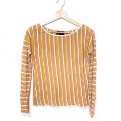 【美品】　エトロ　ETRO 半袖ニット　茶系　ウール　シルク　イタリア 美品】 エトロ ETRO 半袖ニット 茶系 ウール シルク イタリア