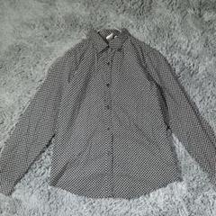 ユニクロ orla kiely オーラカイリー　長袖シャツ　総柄☆クローバー　M