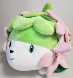 タグ付き　もっちり　シェイミ　20周年　ぬいぐるみ　クッション ポケモンセンター20周年記念 もっちりぬいぐるみ シェイミ タグ