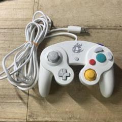 ニンテンドーゲームキューブ　コントローラー　スマブラホワイト