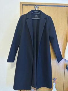 ZARA ブルー ウール ロングコート 極美品 Zara コート ウール 100% グレー 美品 高級感 長コート ロング