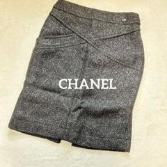 CHANEL シャネル ココマーク メタルボタン スカート size 38