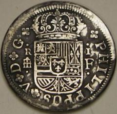 1721年F スペイン 1 リアル 銀貨 フィリップ5世 1721年F スペイン 1 リアル 銀貨 フィリップ5世 - メルカリ