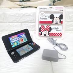 【美品】new Nintendo 3DS 本体 　着せ替えプレート　ミッキー