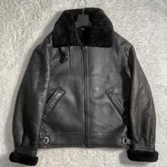 Magali Jessica ムートンジャケット B-3 ブラック