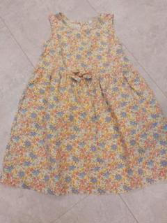 H&M 花柄 ノースリーブ ワンピース 100cm