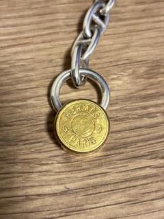 極美 HERMES エルメス セリエ ウッド クルードセル ブレスレット