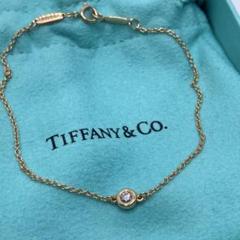 未使用級✨ 箱✨ ティファニー ブレスレット バイザヤード ダイヤ 750 pg TIFFANY&Co. ティファニー バイザヤード ブレスレット #16 Au750