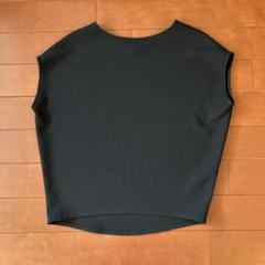 SOEJU ブラック　【美品・洗える】ショートスリーブコクーンブラウス 定番ショートスリーブコクーンブラウスのサイズ表記が変わりました