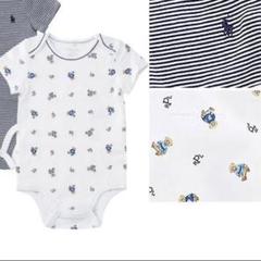 Ralph Lauren クマプリントロンパース