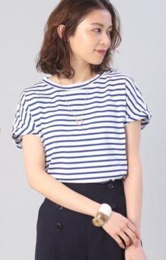 UNTITLED リボンタイカッソトー ブラウン 2 可愛い オフィス
