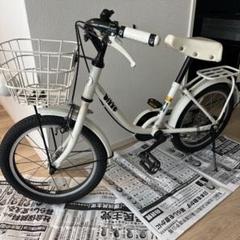bikkeキッズ【梱包・発送たのメル便】　はるさん専用 土日都内某所直接引渡】bikke 幼児用自転車 白 補助輪付き 16