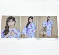 乃木坂46 浴衣生写真 小川彩 乃木坂46 生写真 小川彩 浴衣 2025 3種コンプ - メルカリ