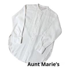 Aunt Marie’s アントマリーズ　ボザム　ピンタック　ドレスシャツ
