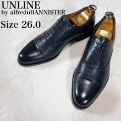 【極美品】アルフレッドバニスター ストレートチップ レザー シューズ 本革 極美品】アルフレッドバニスター ストレートチップ レザー