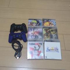 PS3 DUALSHOCK 3コントローラー2個とゲームセット