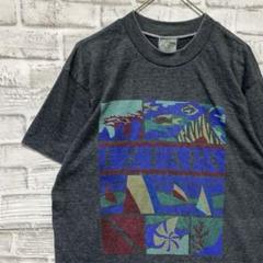 USA製90sヴィンテージTシャツ！シングルステッチ　グレー半袖古着　L728