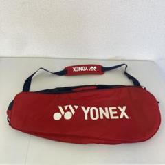 【未使用タグ付き】YONEX（ヨネックス）スポーツバッグ（レッド×ネイビー）