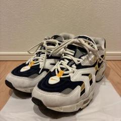Nike Air Max 96 Ⅱ ホワイト/ネイビー/イエローのサムネイル