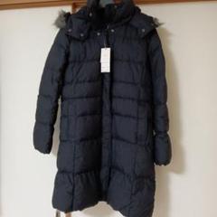 新品 ユニクロ ライトウェイトダウン フーデットコート ブラック M UNIQLO（ユニクロ）の「ライトウェイトダウンフーデットコート