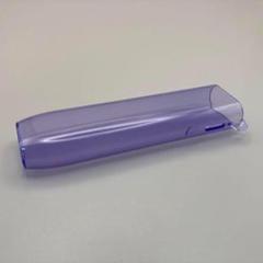 v5 アイコス イルマ ワン iluma one ケース カバー クリア 透明紫