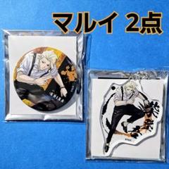カグラバチ　韓国　特典　ミニポスター　ハクリ　② カグラバチ 柴 登吾 マルイ 2点 缶バッジ & アクリル