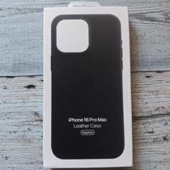 iPhone 16 Pro Max Leather Case レザーケース