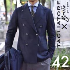 【保存版】 TAGLIATORE ホップサック ジレ 42 DENIS - ベスト