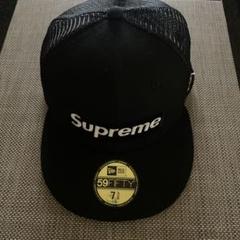 Y*Y様 Supreme 59FIFTY キャップ 黒 7 5/8 Supreme 59FIFTY ブラックキャップ 7 5/8 - メルカリ