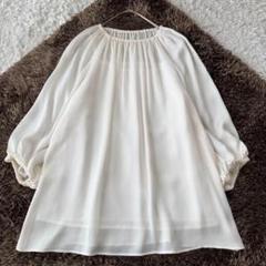 極美品♡ マッキントッシュフィロソフィー ギャザー ブラウス プルオーバー 38