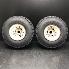 ■ジャイロUP　純正リアホイールセット　タイヤ溝ＯＫ　管Ａ361 □ジャイロUP 純正リアホイールセット タイヤ溝OK 管A361 車