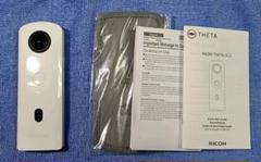 RICOH THETA SC2 WHITE ホワイト 自撮り棒 レンズキャップ