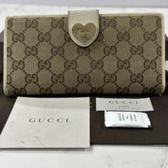 GUCCI グッチ ハートクレスト 長財布