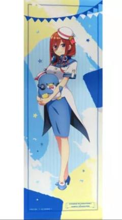 五等分の花嫁✕サンリオキャラクターズ　B2ハーフタペストリー 三玖✕タキシードのサムネイル