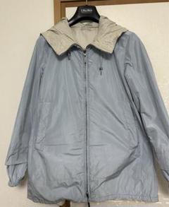 S MaxMara アイスブルー　フード付きジャケット S MaxMara アイスブルーフード付きジャケット