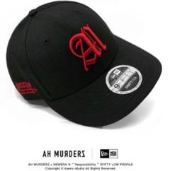 超可爱 キャップ NEWERA ahmurderz 赤刺繍 REDSPIDER レア 帽子