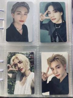 straykidsヒョンジントレカ10枚　ステッカー5枚セット ヒョンジン トレカ ステッカーセット straykidsスキズ - メルカリ