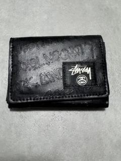 old stussy マネークリップ　カードケース　財布 STUSSY(ステューシー) 90's leather money clip レザー