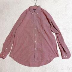 OLD UNIQLO 紺タグ 大きいサイズ ギンガムチェック 長袖シャツ XL