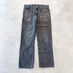 Lee リー W34 ブラックデニム ボトム パンツ 古着 黒 14860