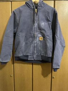 Carhartt ダークブルー フード付きジャケット XL