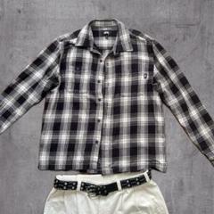 stussy 短丈 ネルシャツ city boy stussy 短丈 ネルシャツ city boy - メルカリ