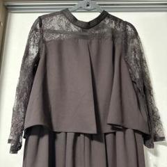 【試着のみ】ヤマダヤ　リルファテ　パンツドレス　ブラウンのサムネイル